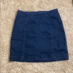 Free People Denim Skirt